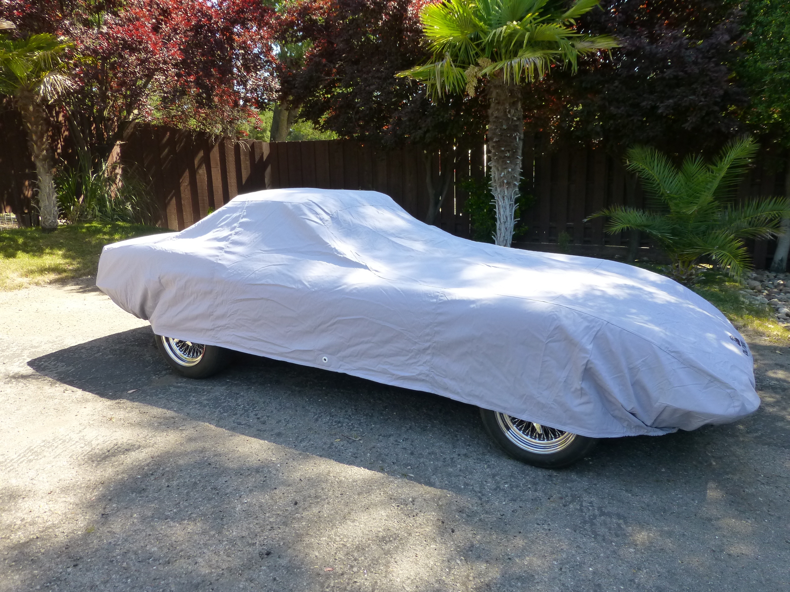 COVER-CAR-FLANNEL-GRAY-CUSTOM FIT-ITALIA